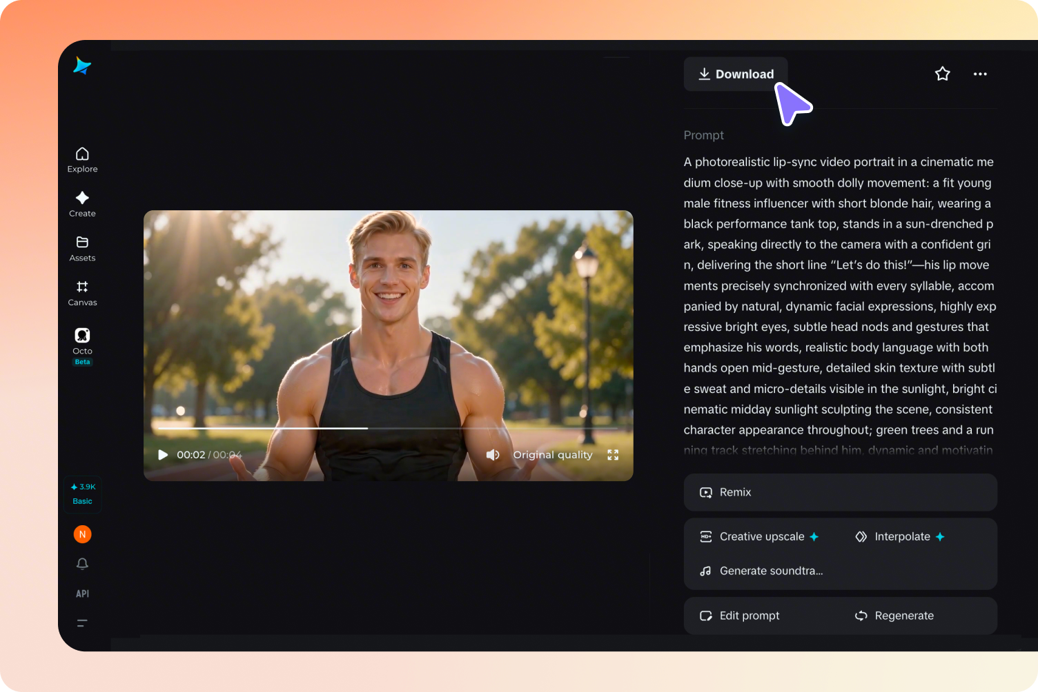 Export your video