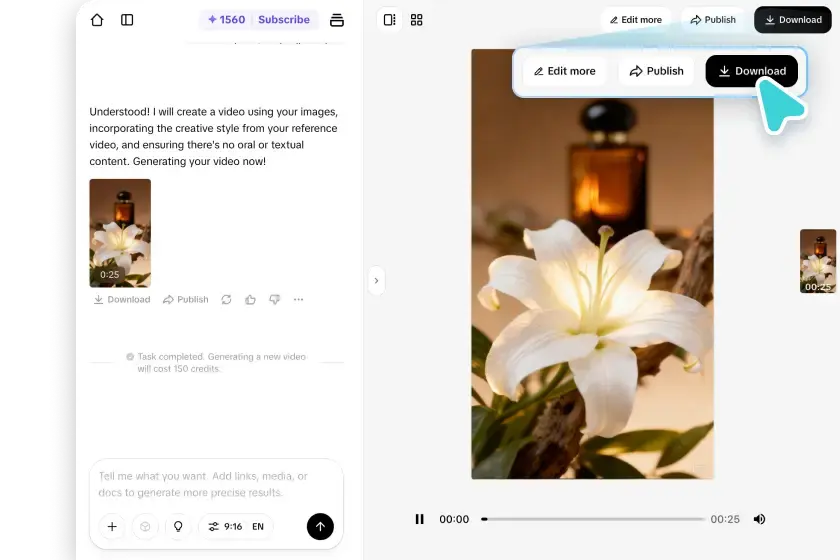 Export your video