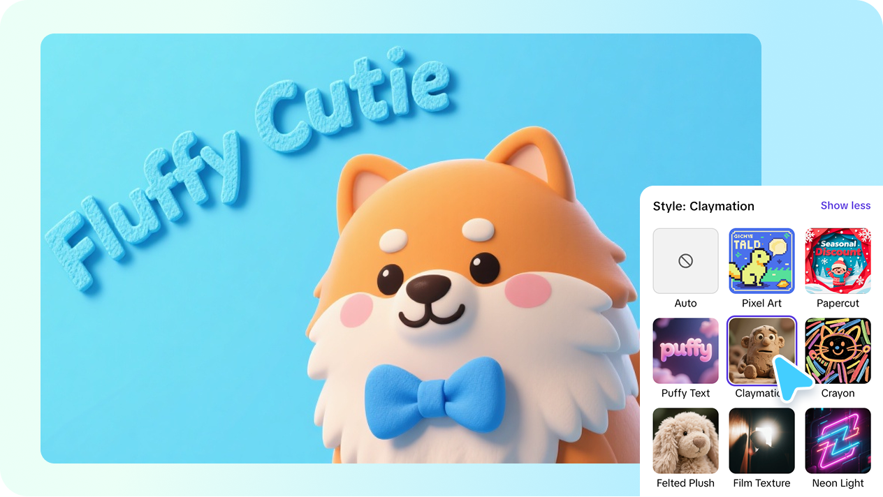 Dog clip art styles