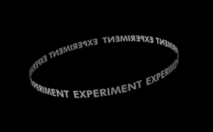 Types of Alight Motion text presets: Rotating text