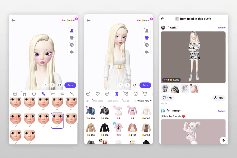 ZEPETO 아바타 생성기