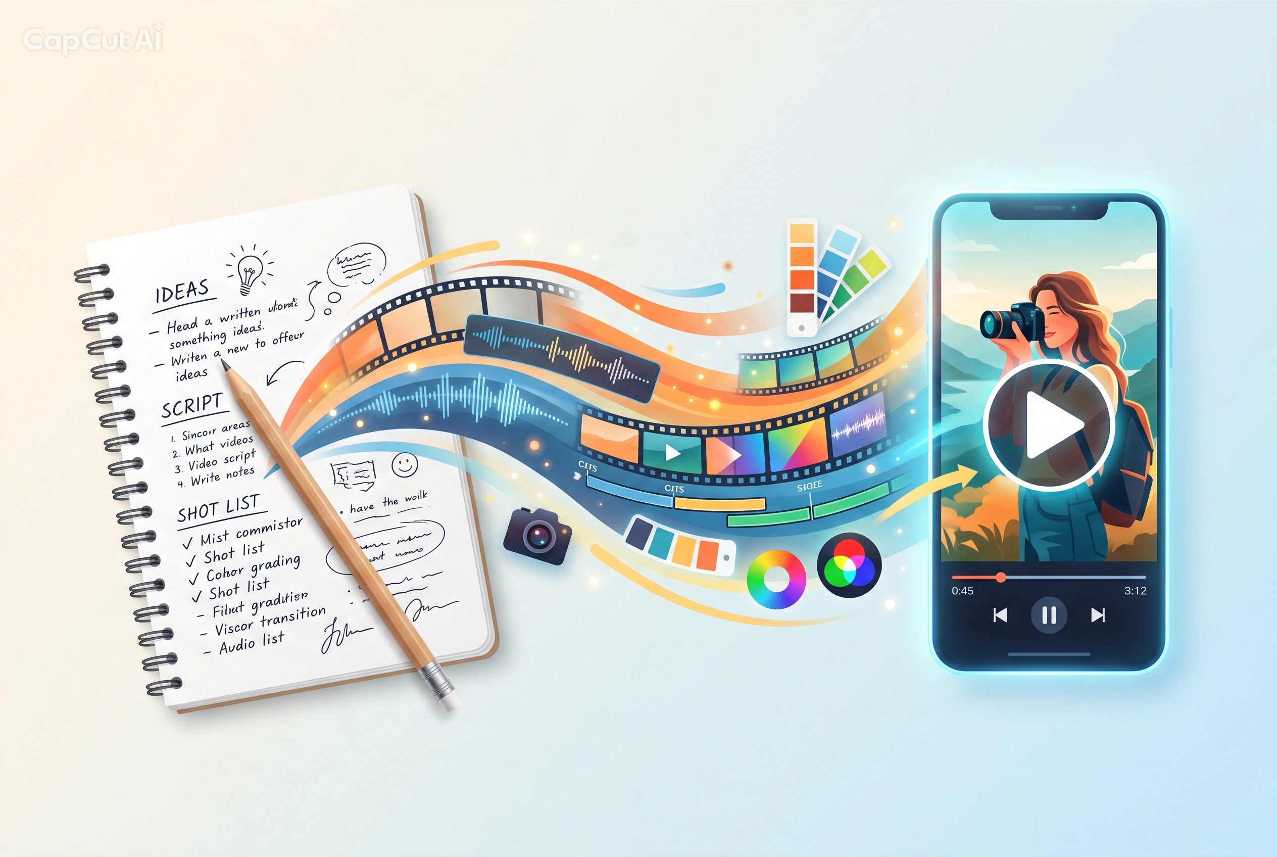 How to Turn a Written Idea Into a Finished Video