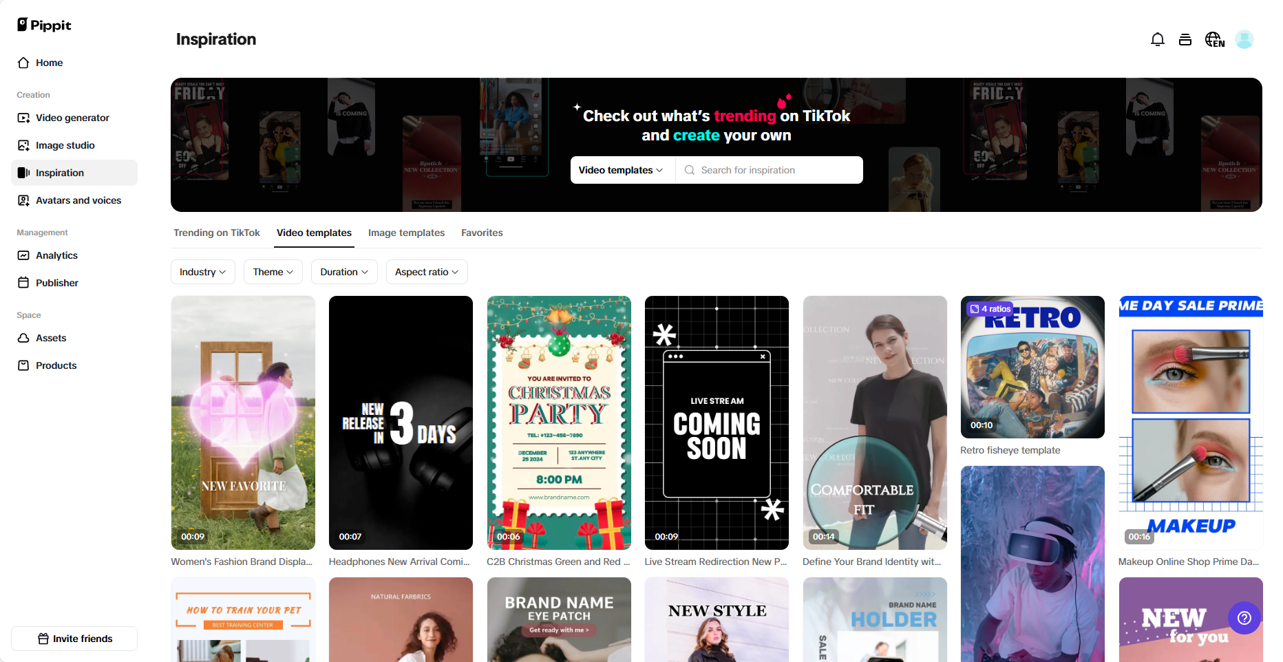 Ready-to-use templates