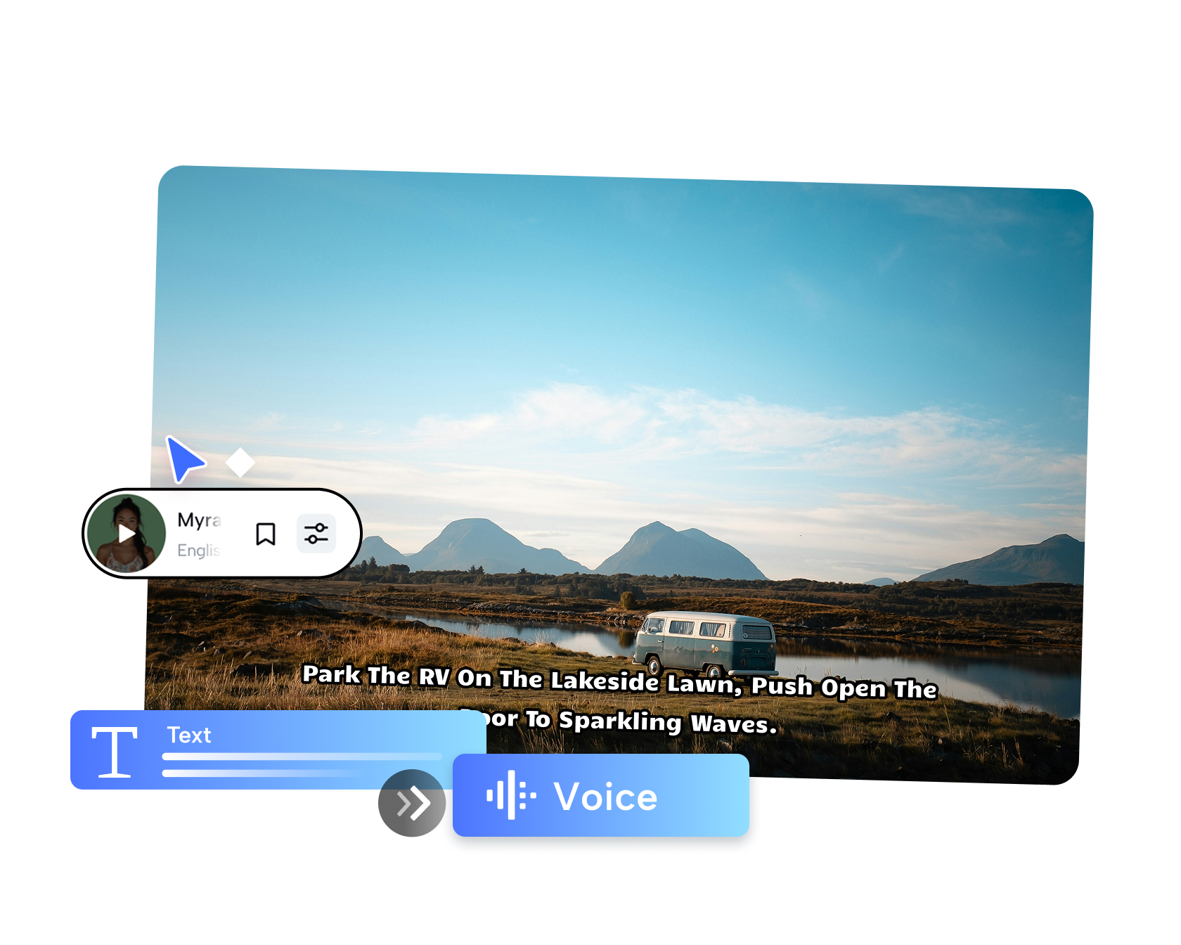 CapCut's text-to-speech for voiceovers