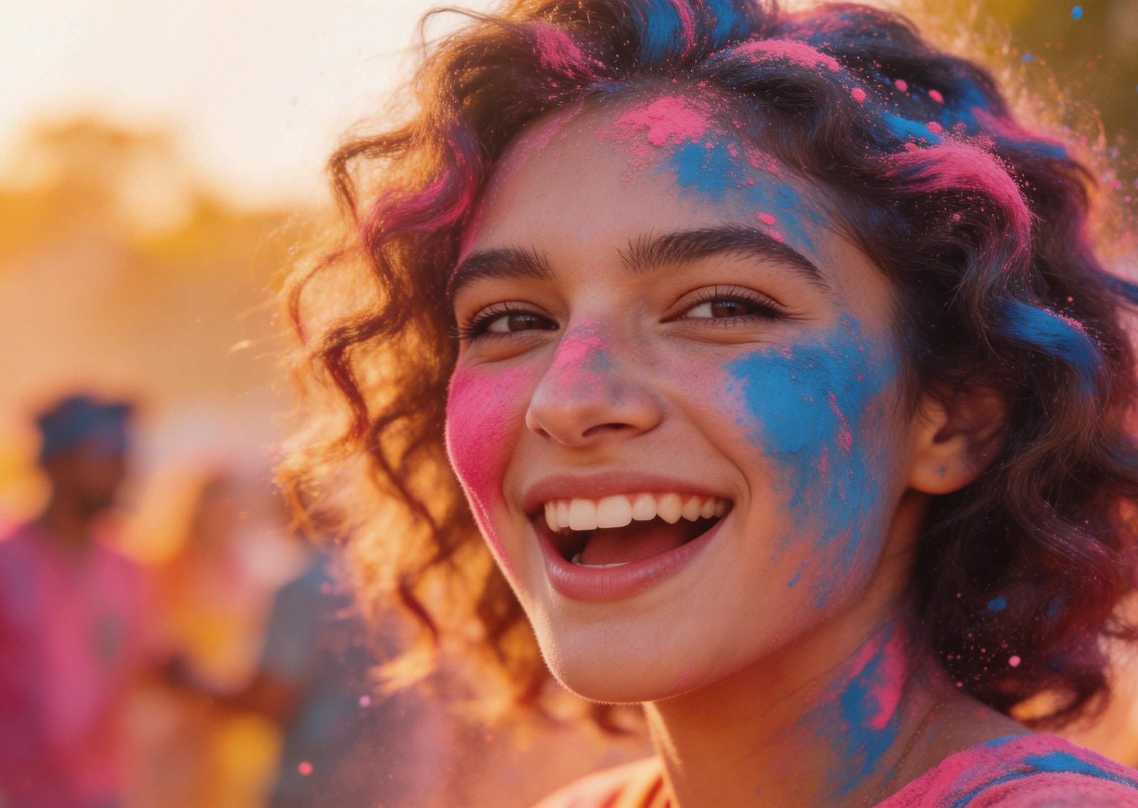 holi trend background image