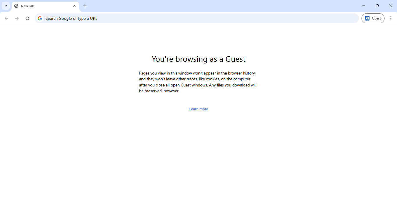 เปิด Google Chrome