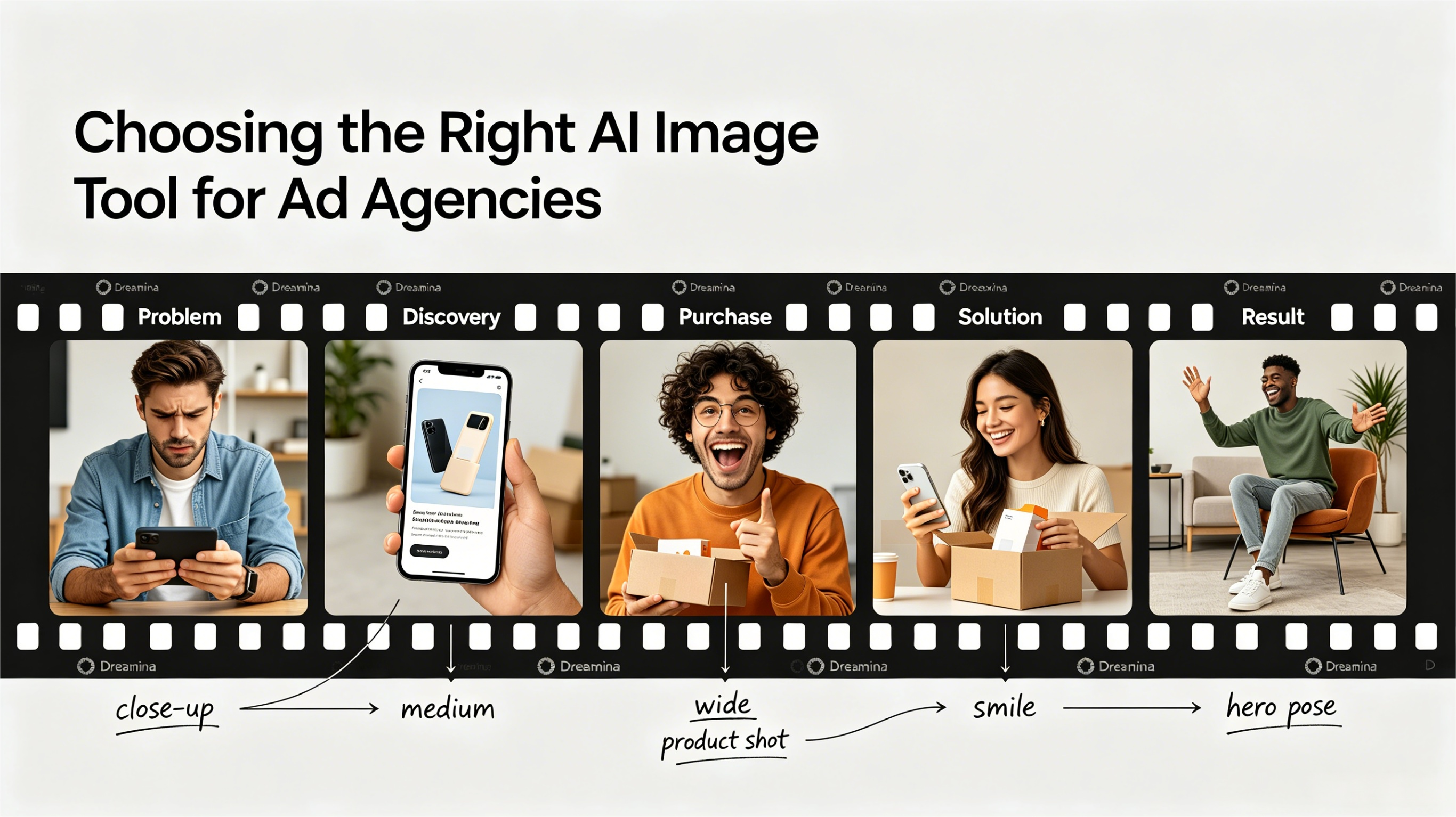 Dreamina AI Image Tool für Werbeagenturen, das Pitch Decks, Storyboards und Kampagnenvisuals mit Markenkonsistenz und Multi-Channel-Anpassungsfähigkeit erstellt.