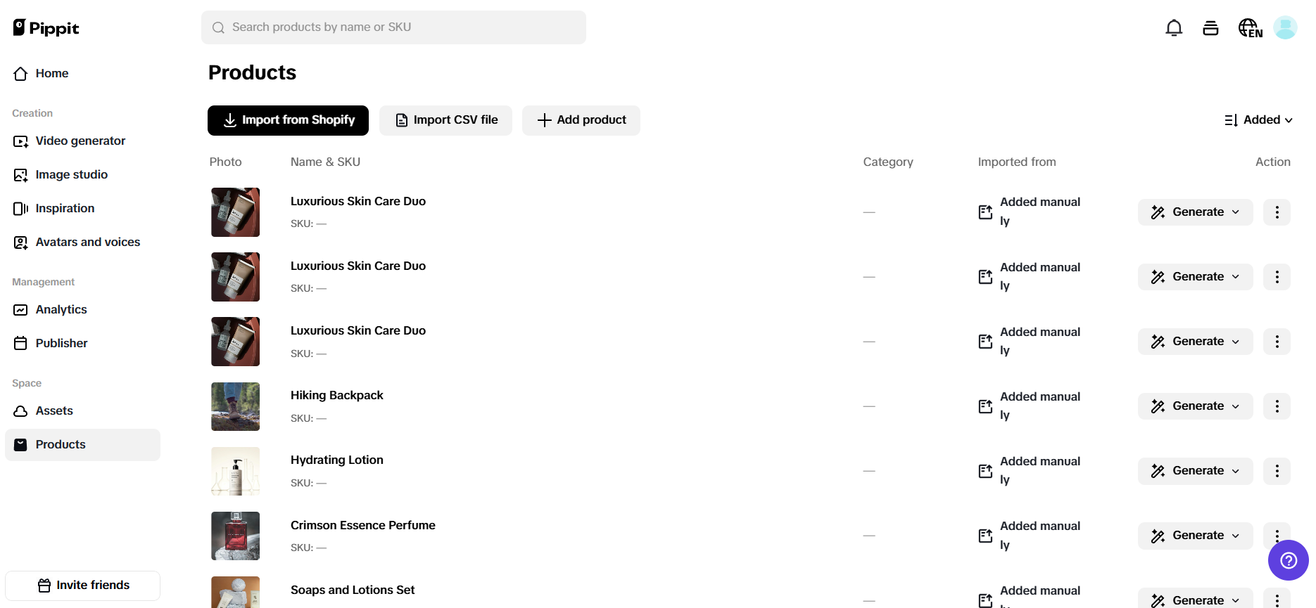 E-commerce marketplace integration