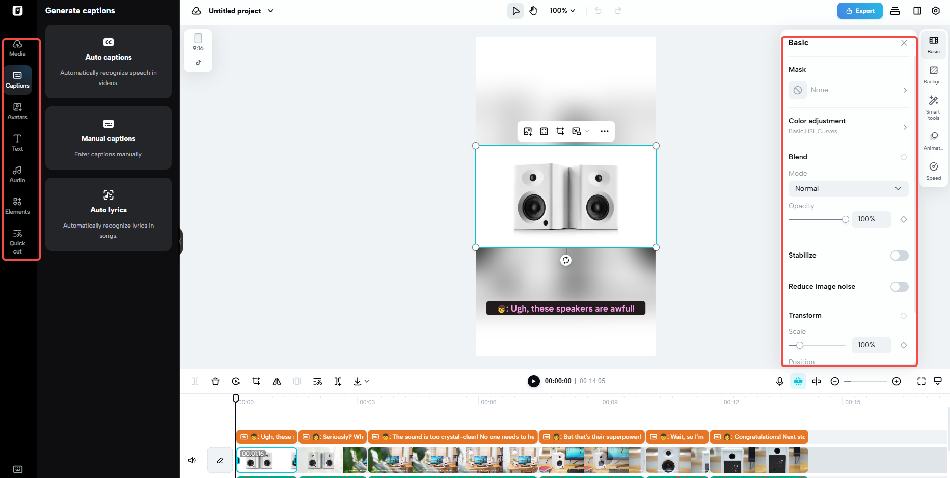 Unlock advanced editing features
