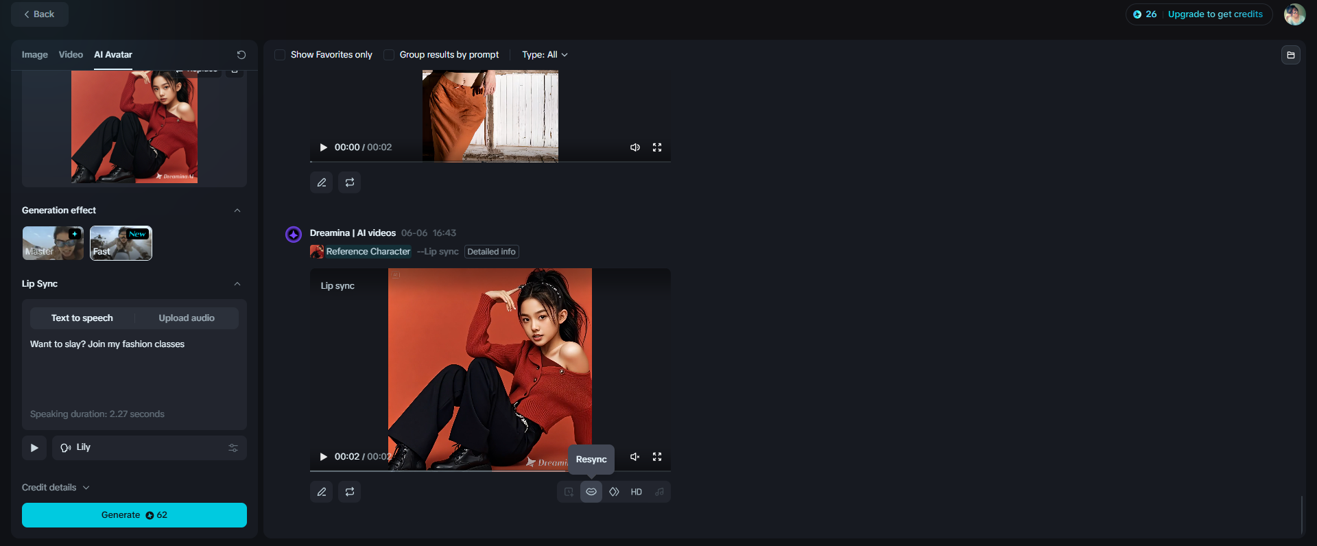 Resync