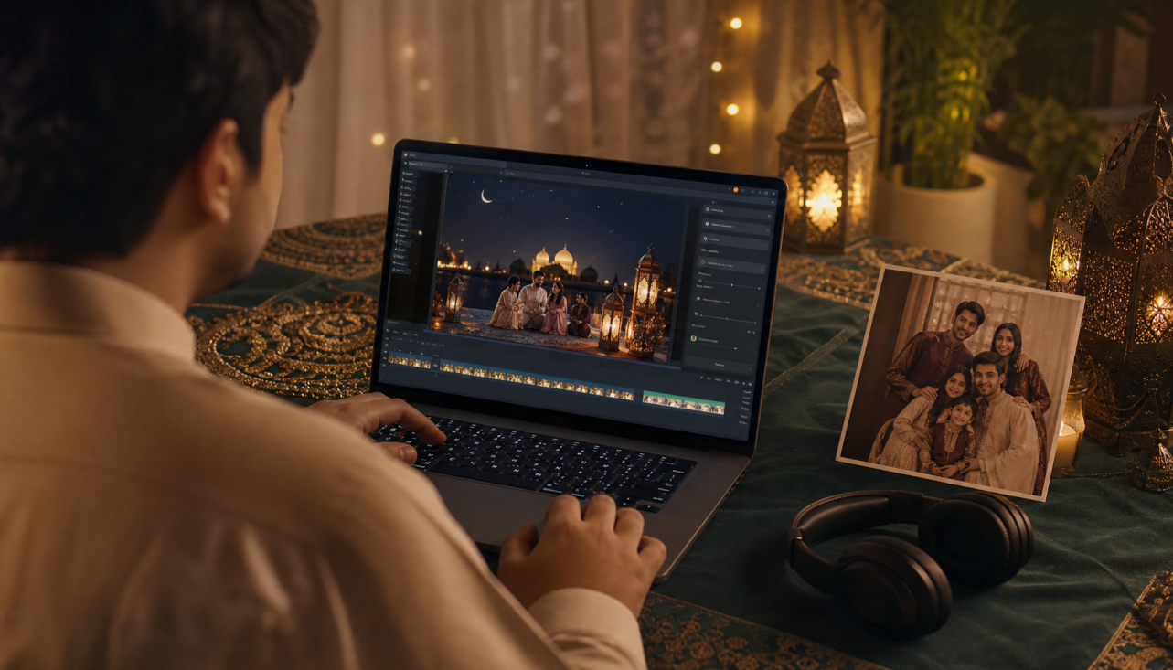 Eid Greeting Video Tutorial: Turn a Photo Into an Animated AI Video