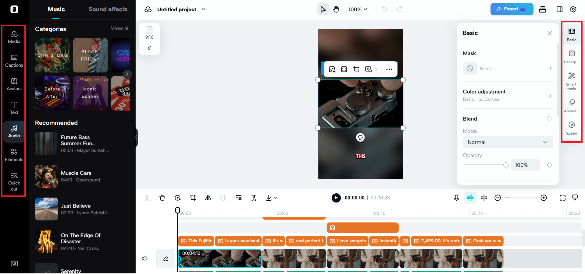 Edit more your video