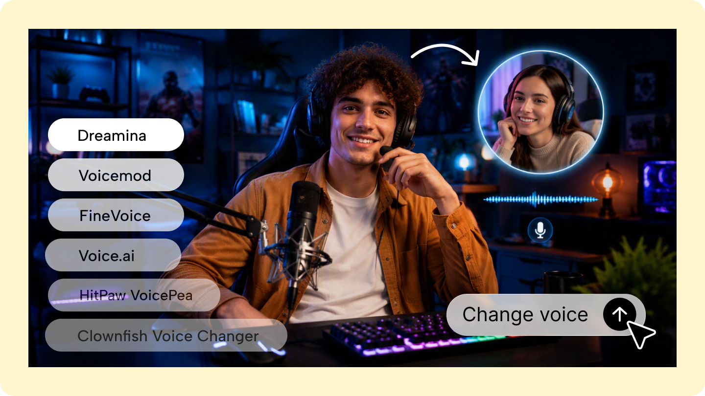 Meilleur changeur de voix gratuit : 6 outils à essayer en 2026