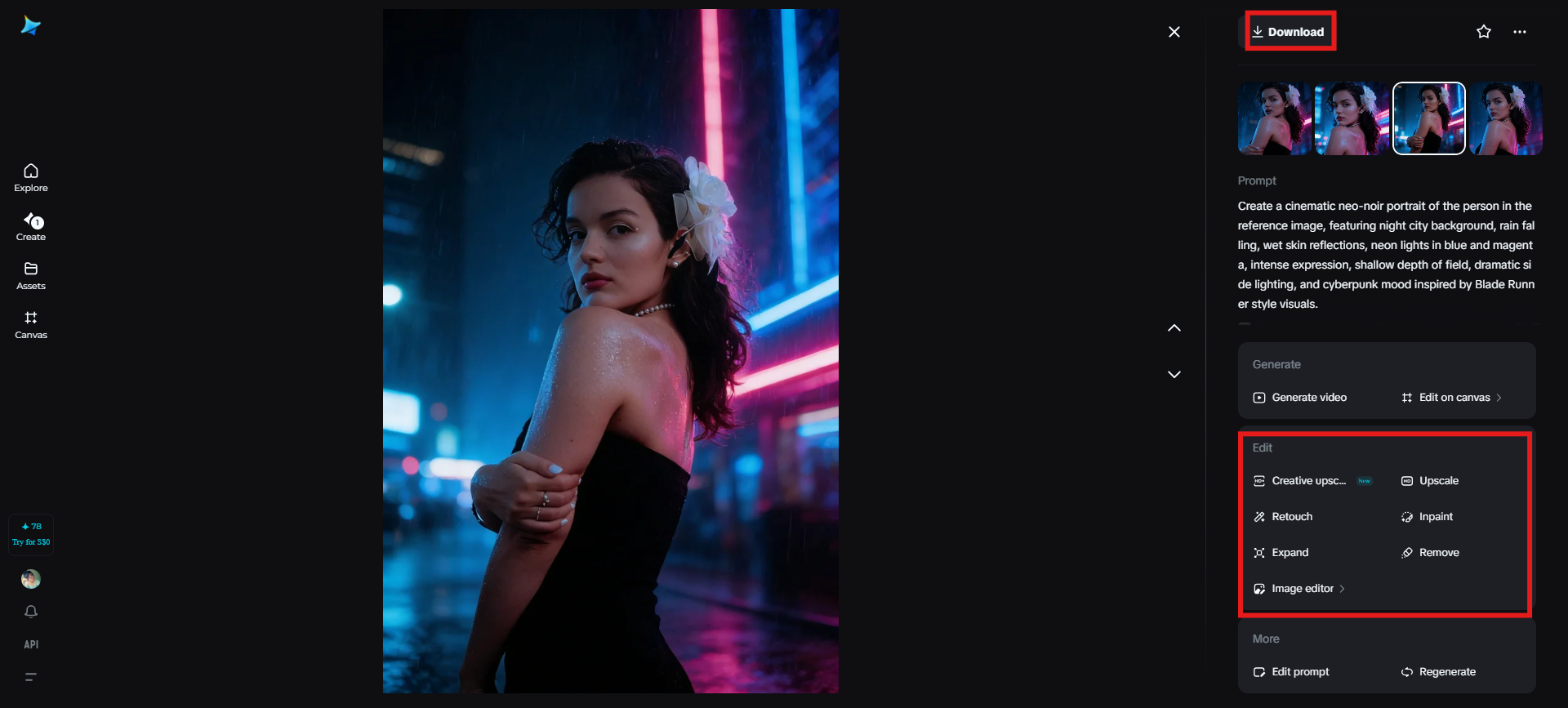 Download the final image