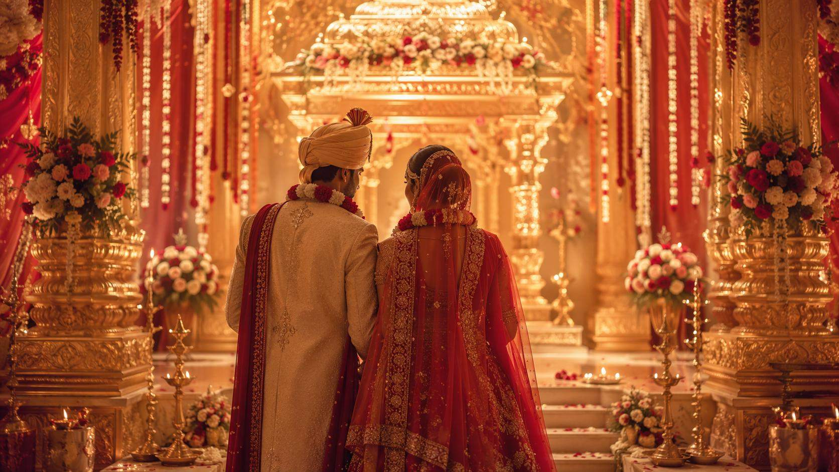 Dreamina indian wedding prompts hero image