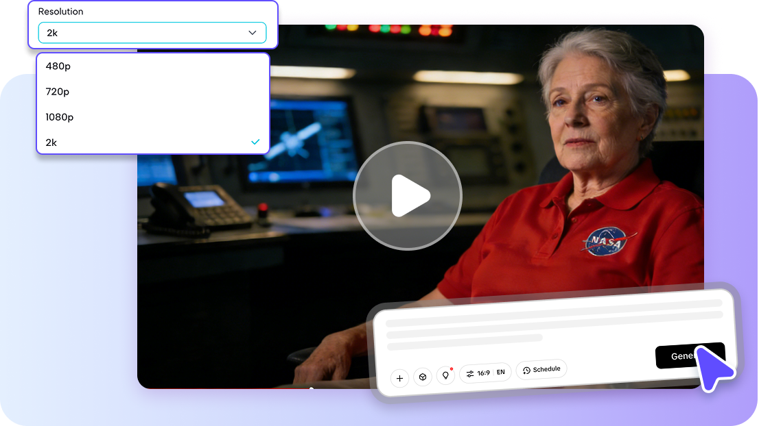 Uzun metrajlı video çekimi oluşturma