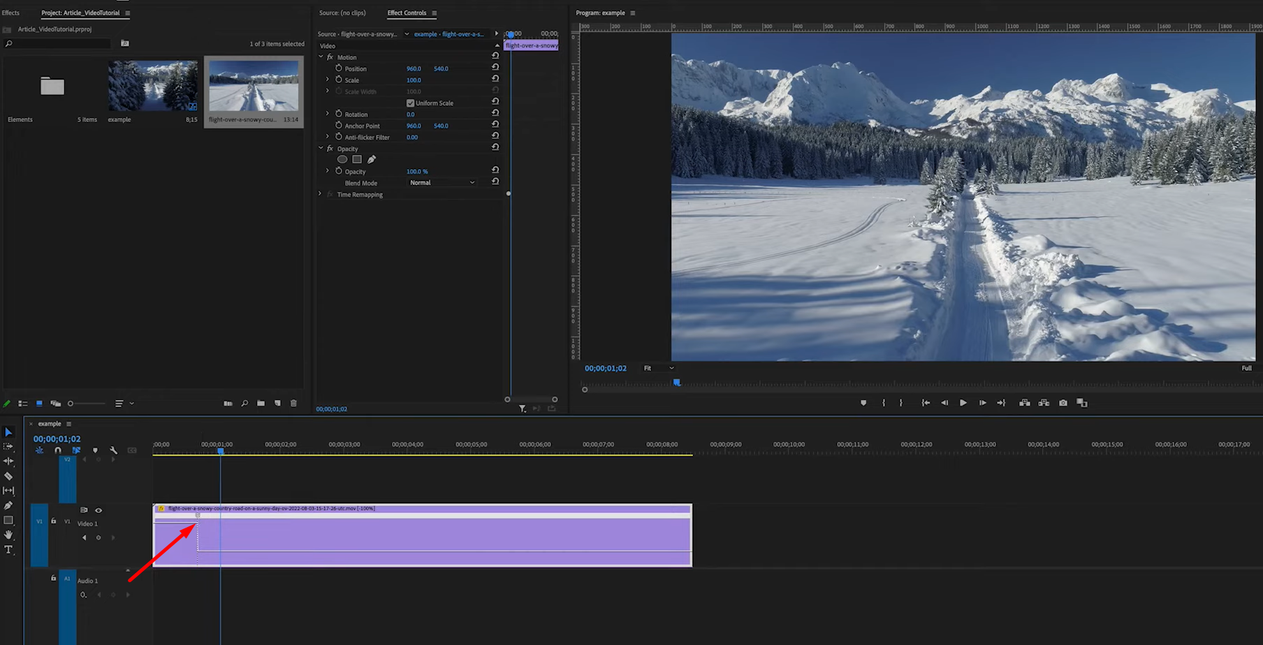 Increase speed to follow the last step of how to speed up a video in Premiere Pro