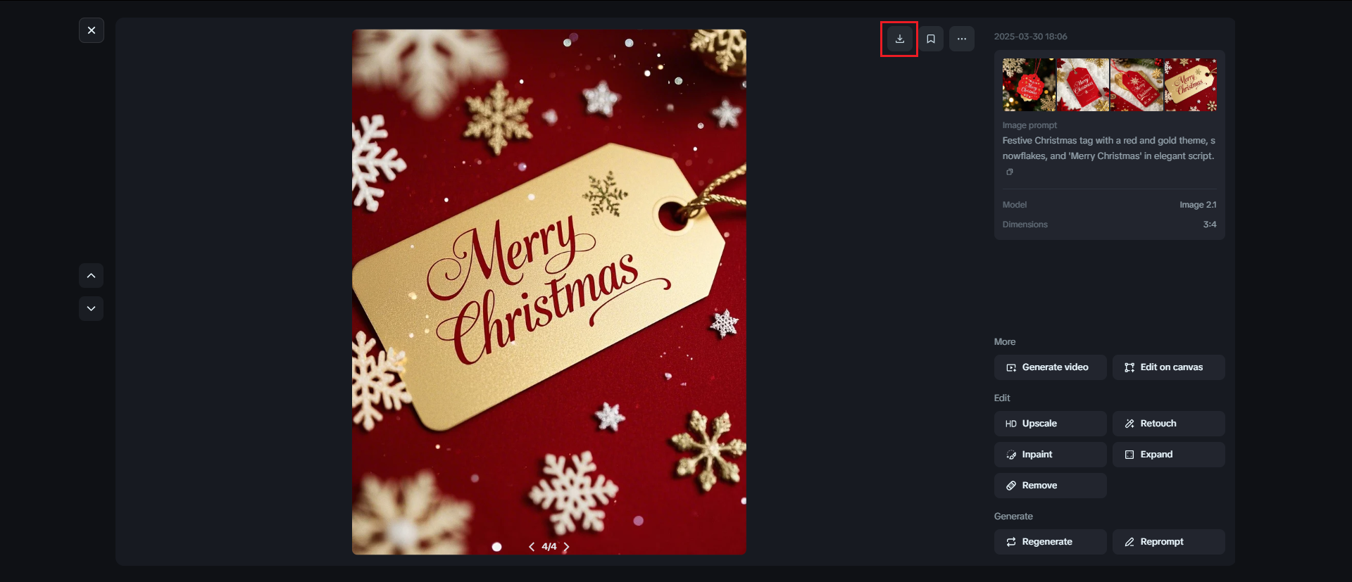 libreng Christmas tag na ipi-print