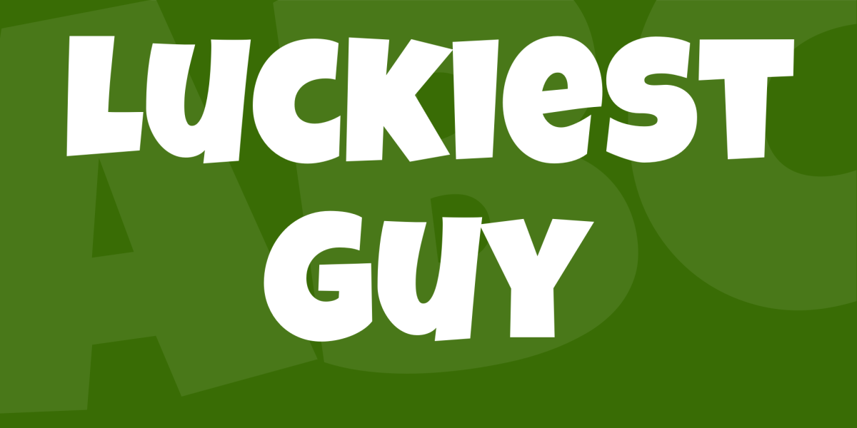 Luckiest Guy font style