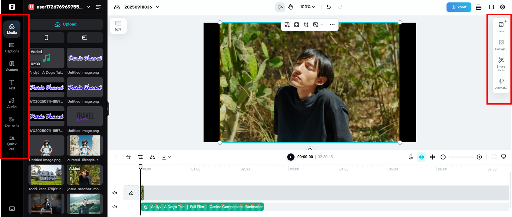I-edit ang video nang madali.