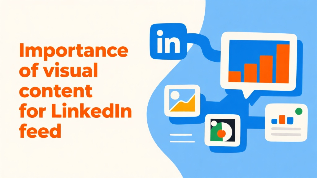 Conteúdo visual para o feed do LinkedIn