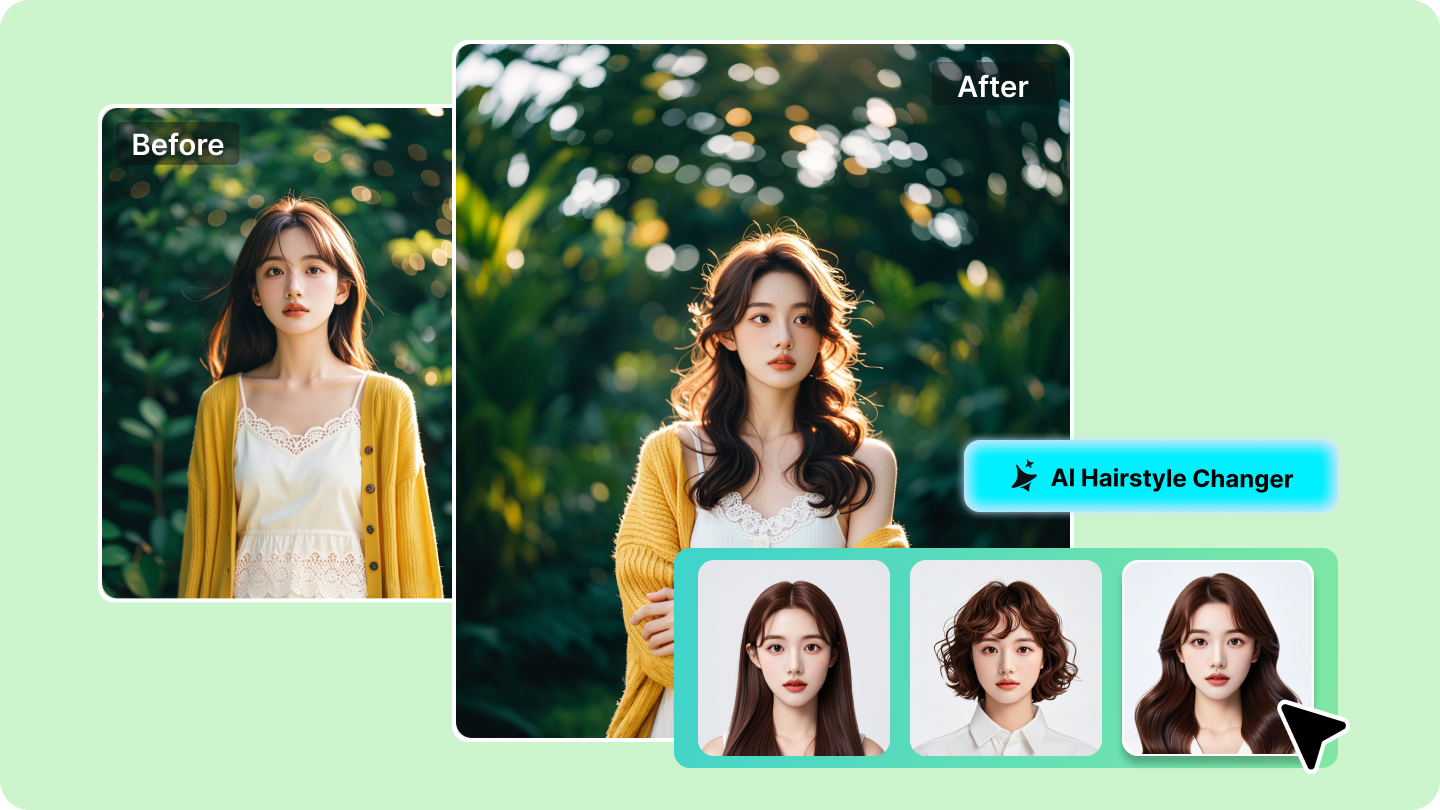 ทรงผม ai