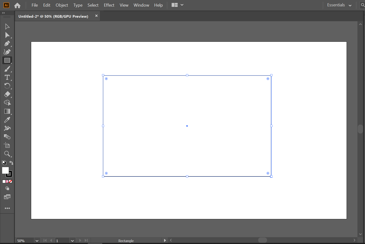 Set up your canvas and shape