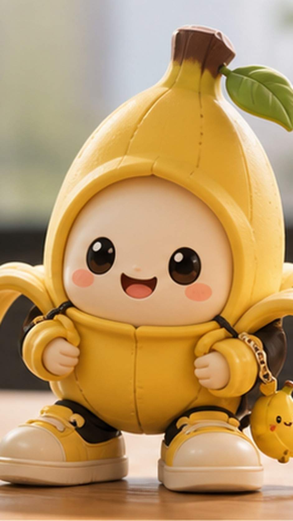 Nano Banana 3D Figur Prompt mobiler Held