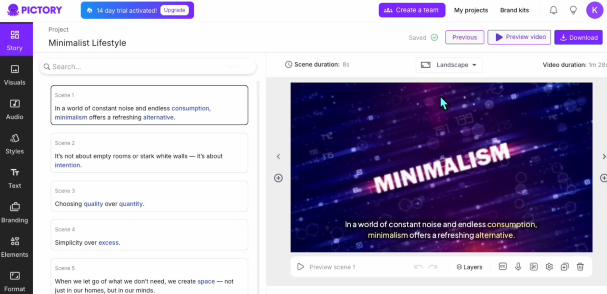 Pictory - the best AI video generator for music videos