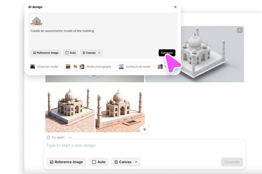Creating architectural model