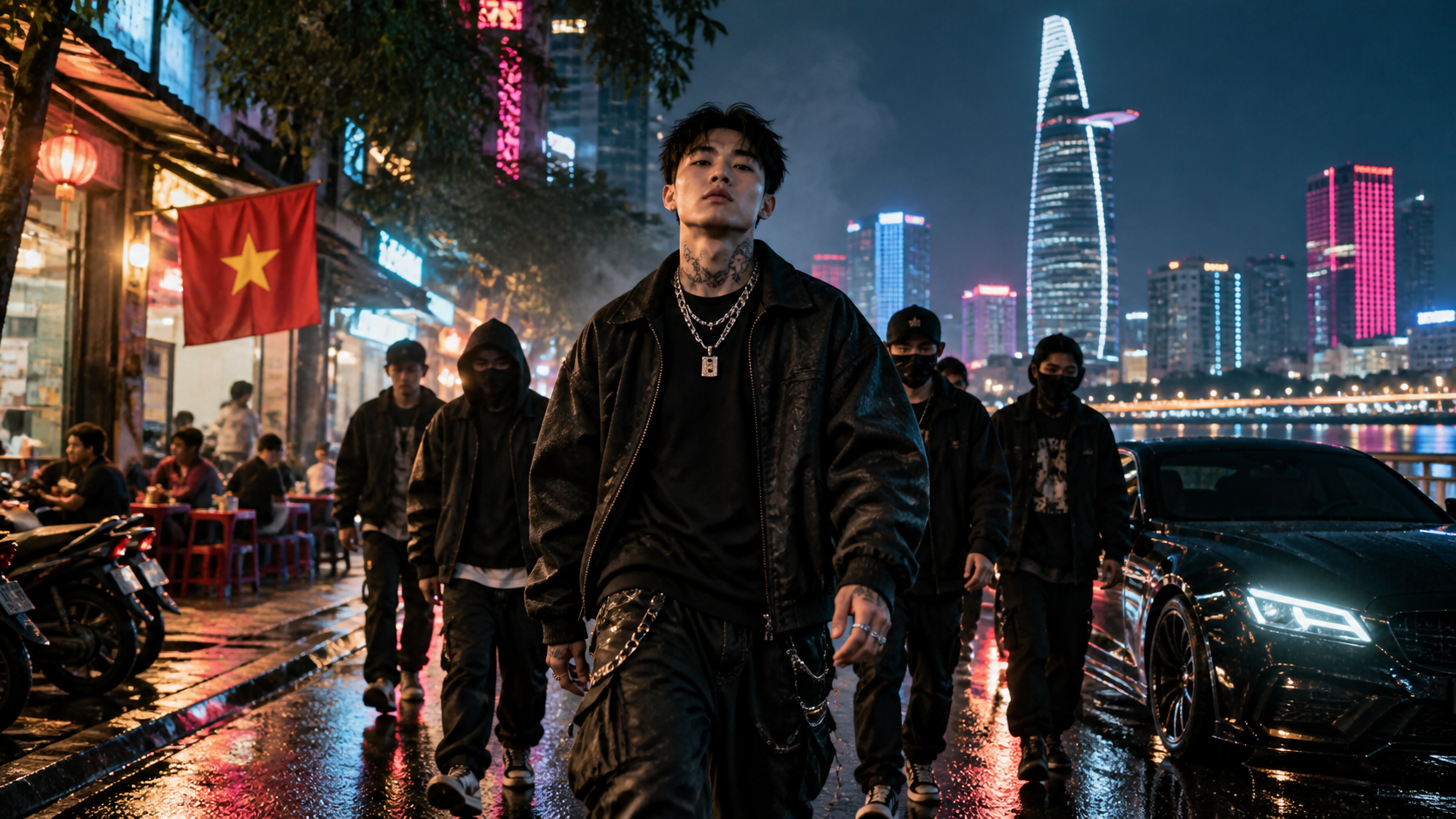 an original Thanh drill music video