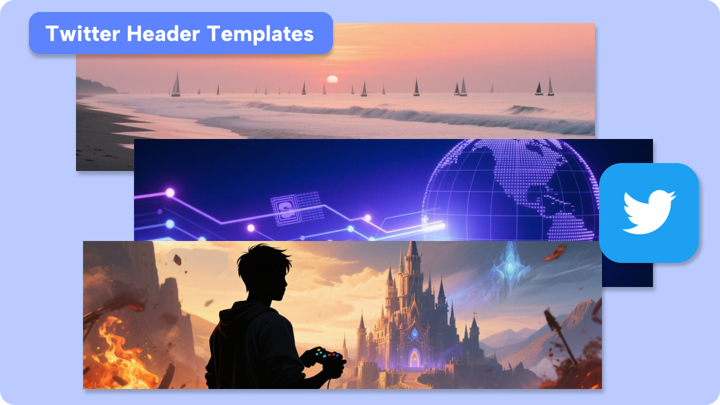 twitter header template