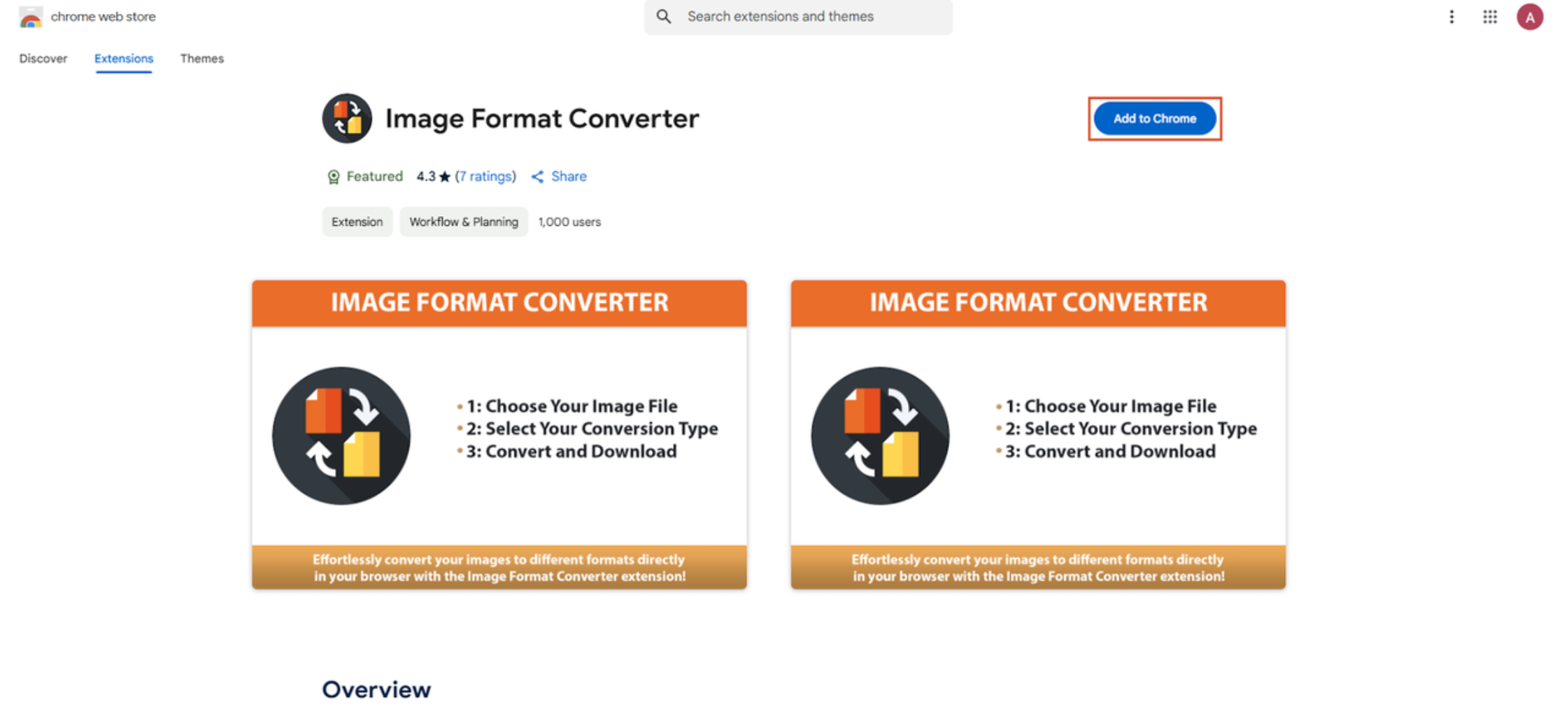 Installez l'extension