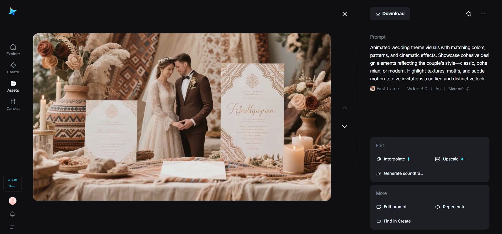 Themenvisuals, Videoideen