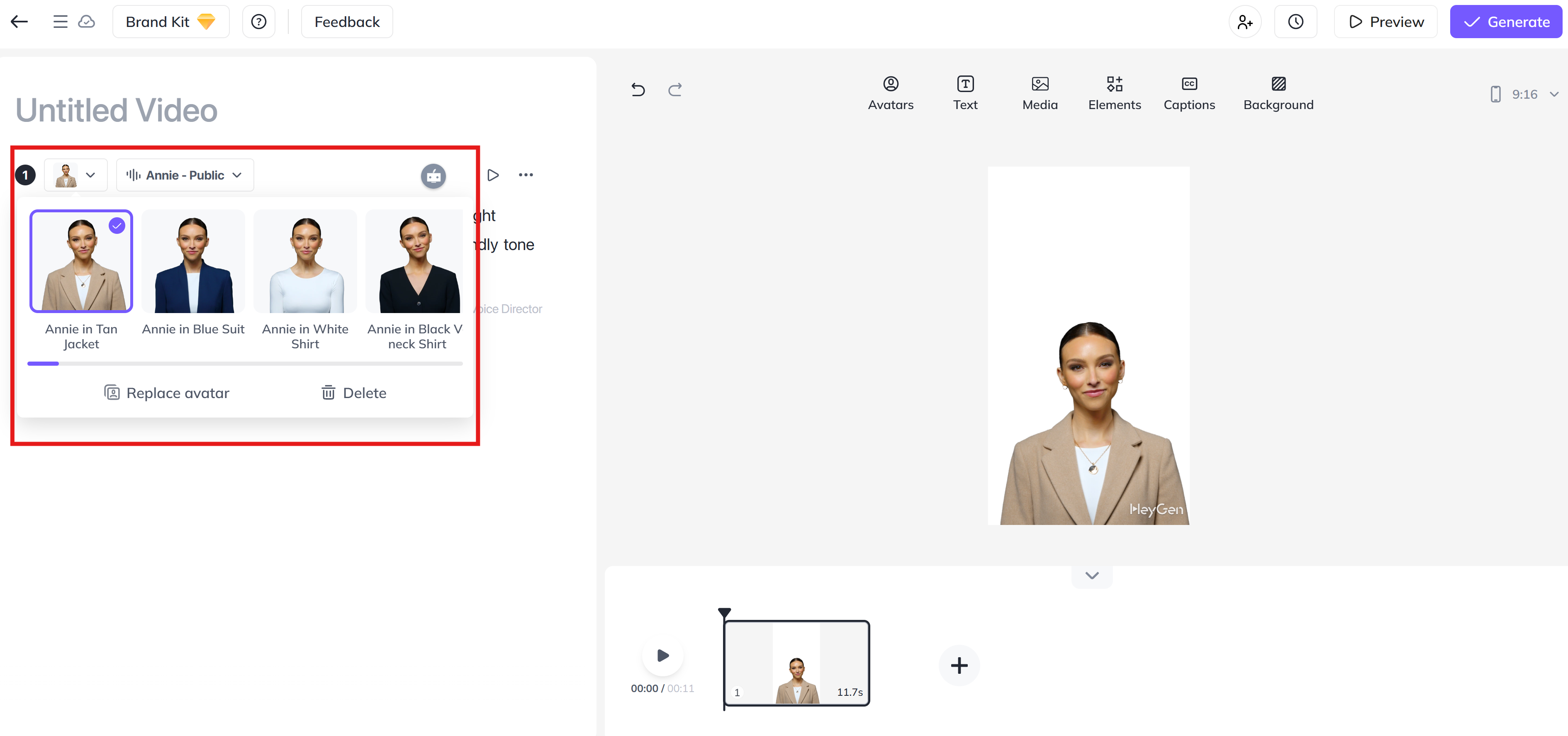 Kies je presentator en stem