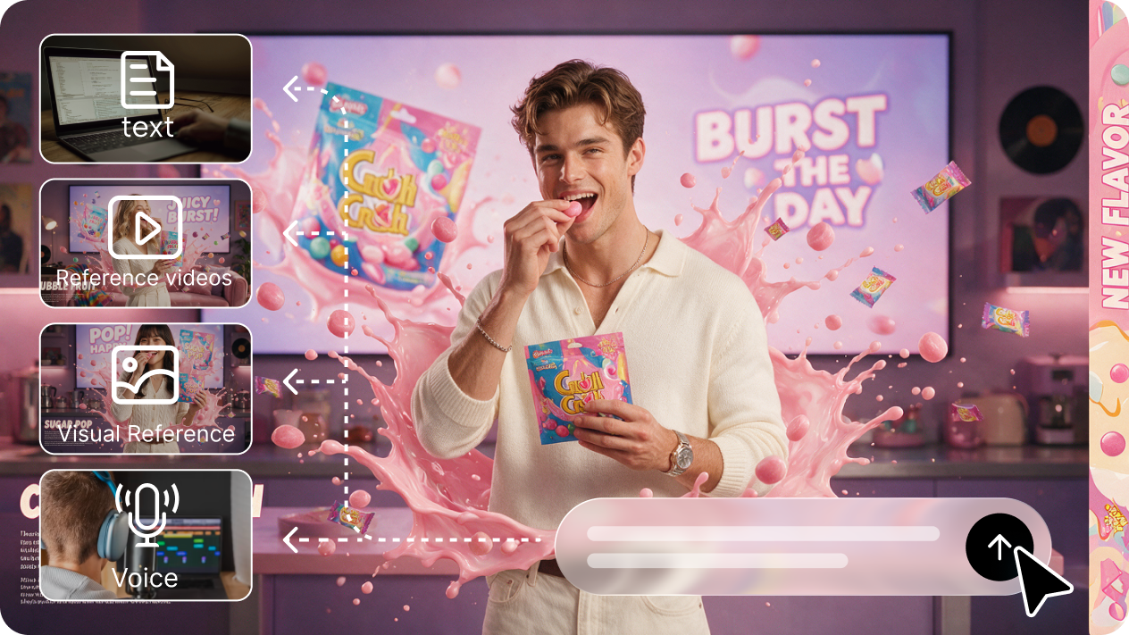 Create cinematic ads with R2V and multimodal inputs