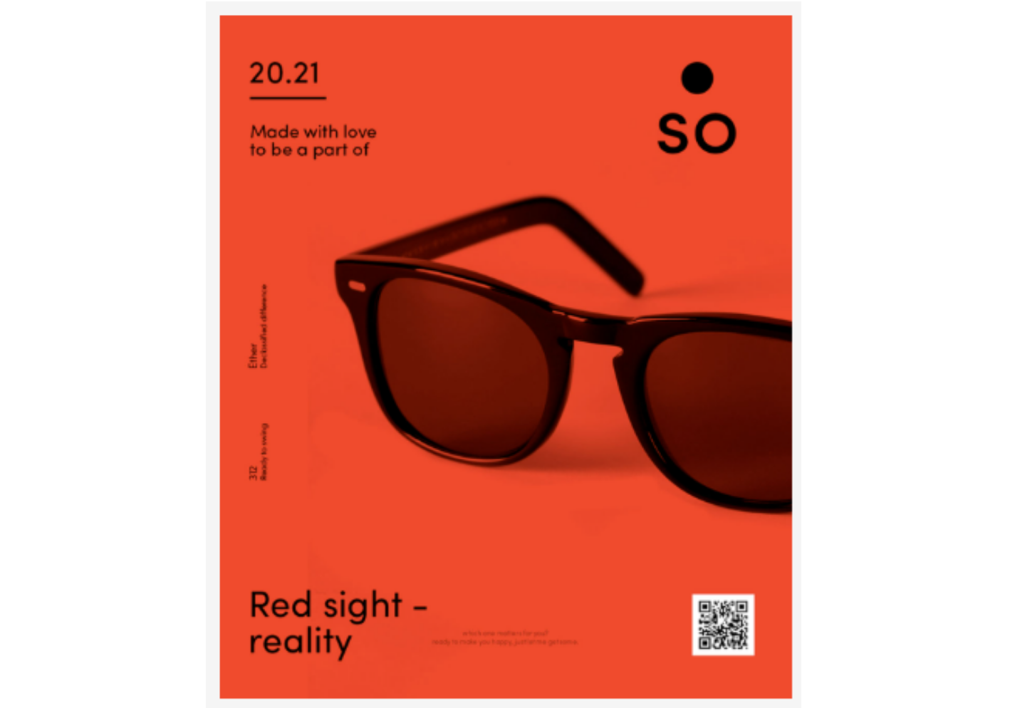 Poster with large main image