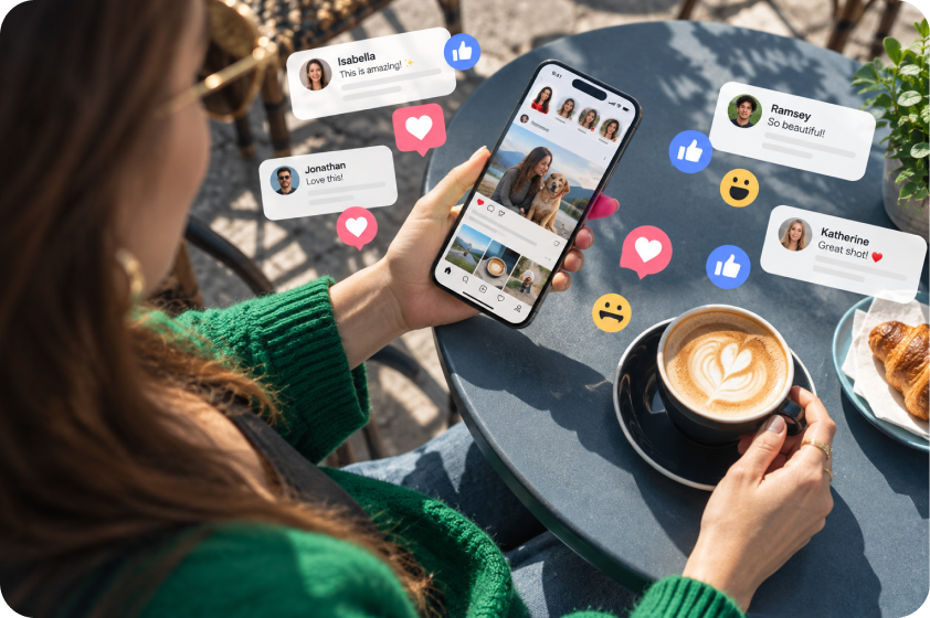 Namumukod-tangi sa mga social platform