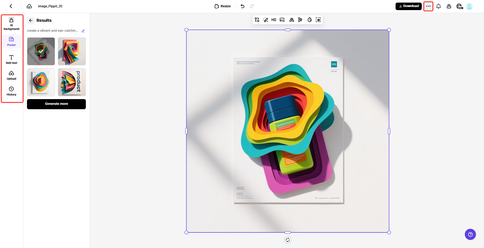 Customize your poster