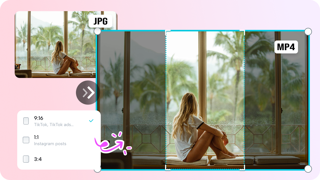 Turn your photos & footage into a movie