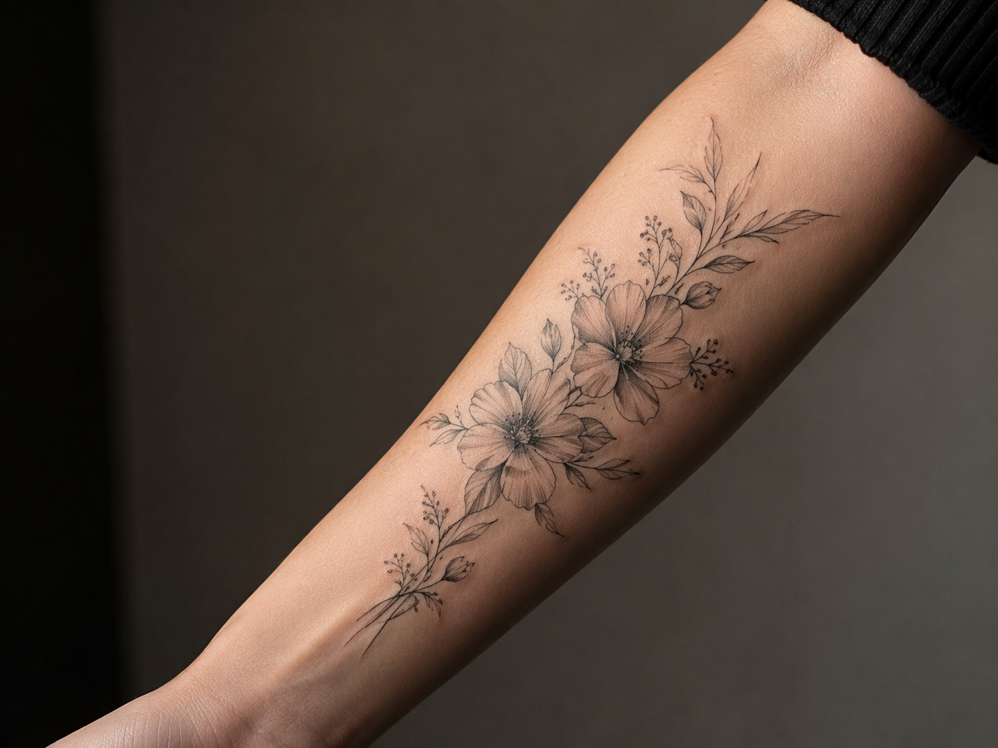 Dreamina AI tattoo generator from photo prompt example 1