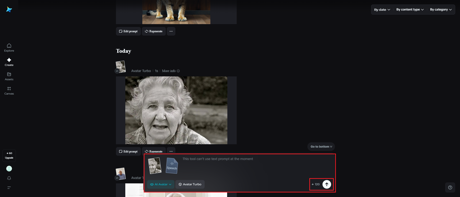 Create their speaking voice