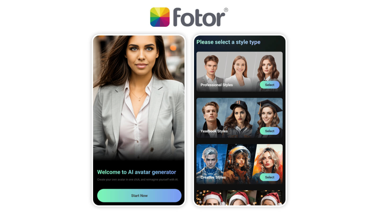 Creating your own avatar using Fotor