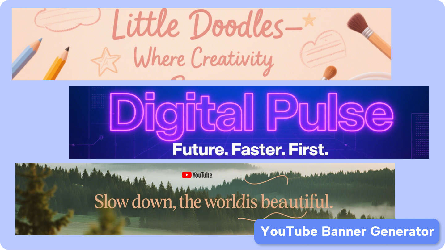 ai youtube banner generator