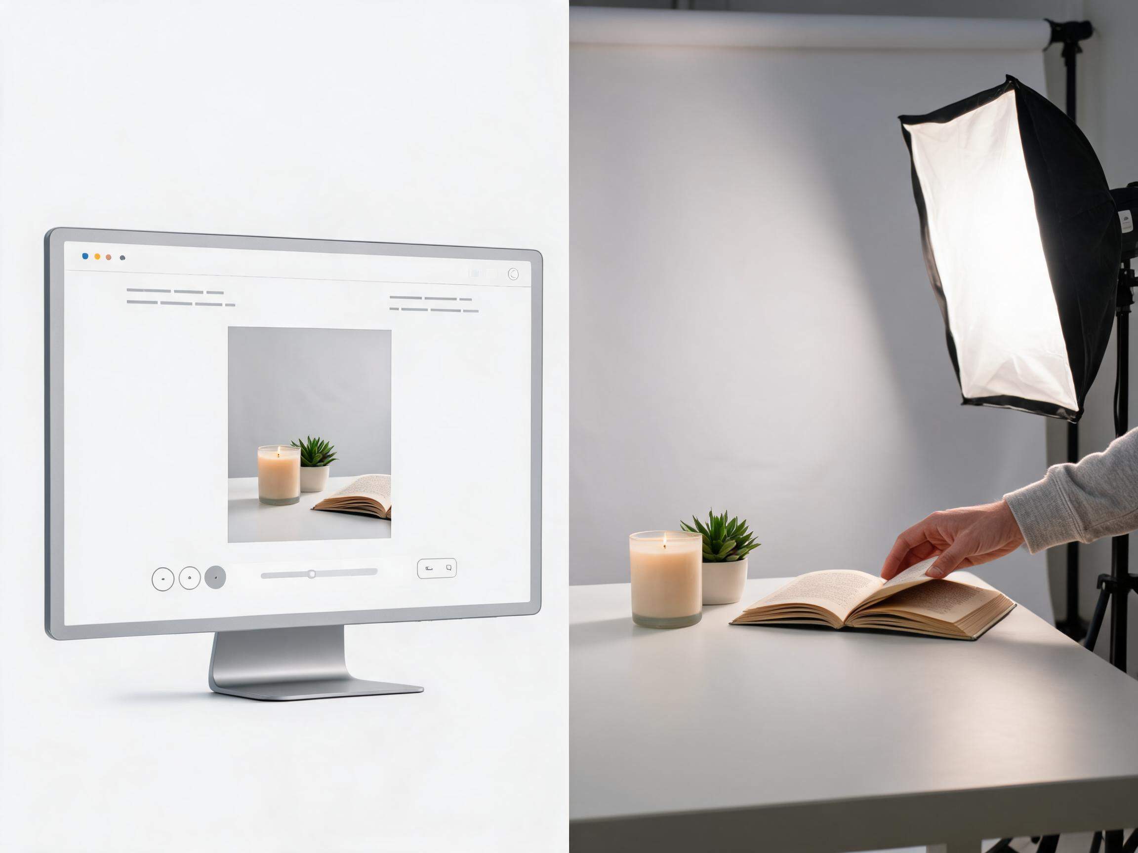 Qwen Image product studio scene