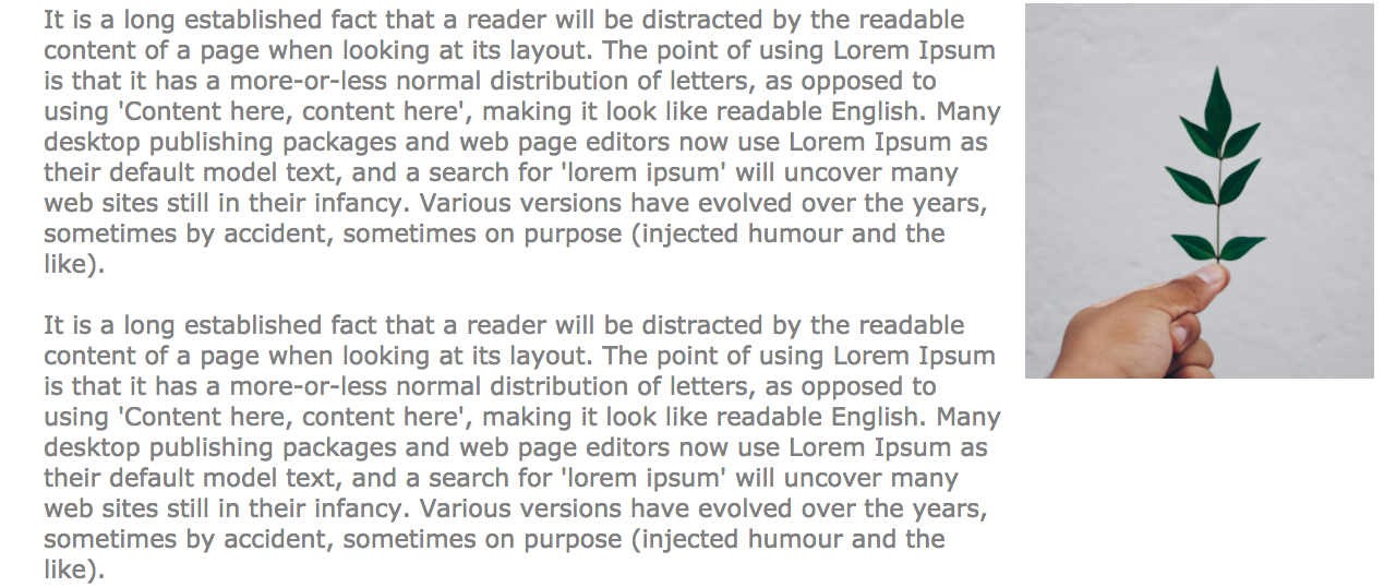 Zawijaj tekst wokół obrazów za pomocą siatki CSS