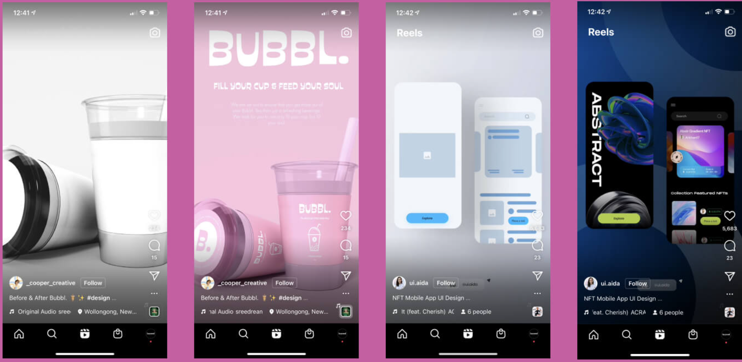 How to make aesthetic Instagram reels