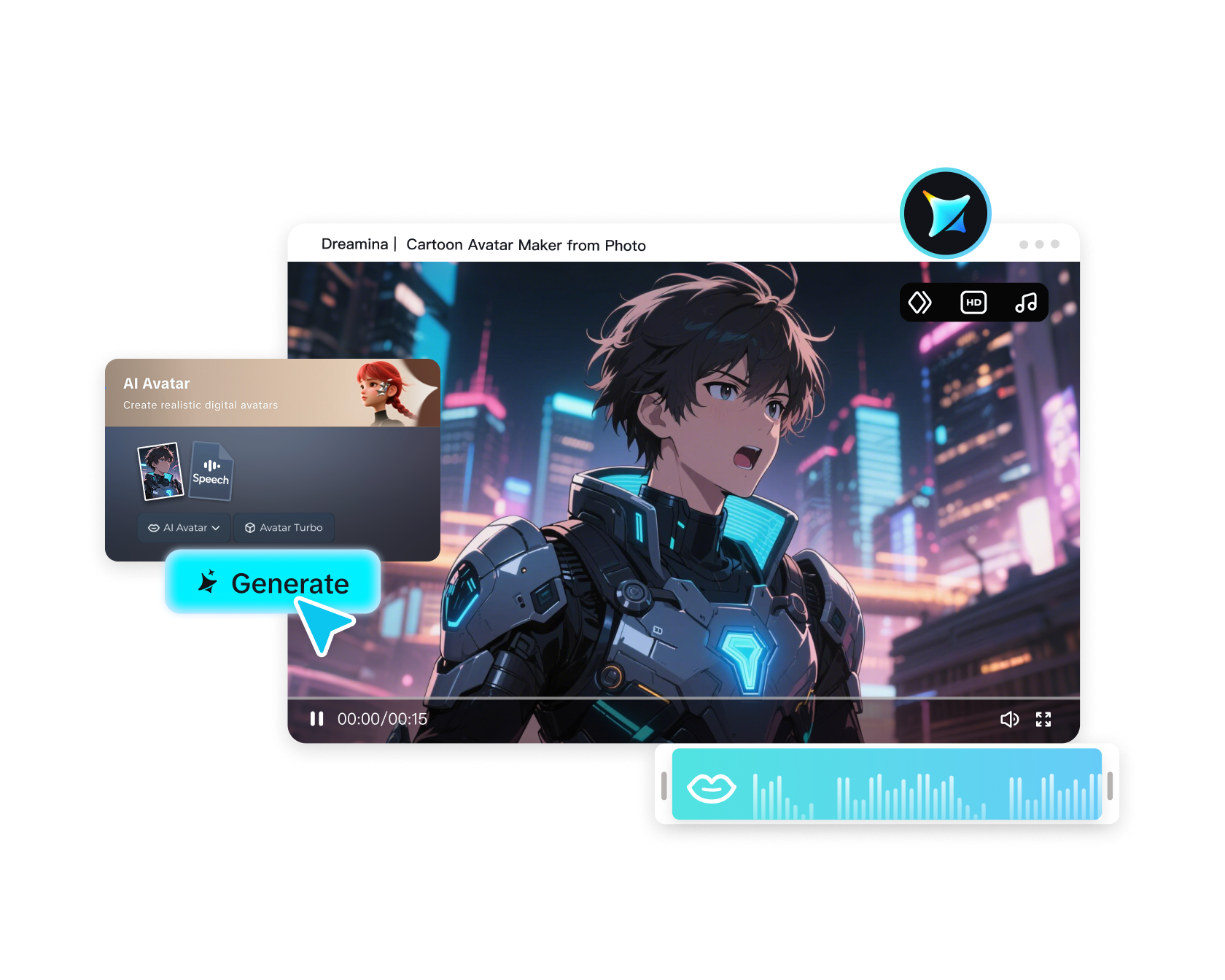 creator de avataruri animate din fotografii