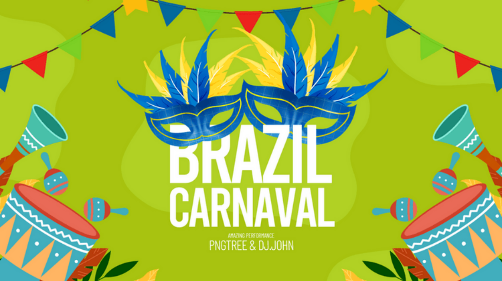 Documento de evento de Carnaval com campo de assinatura digital.
