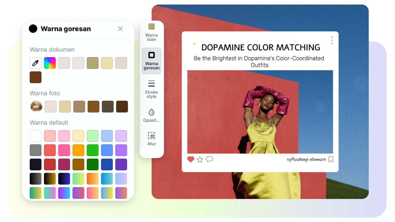 Alat pengubah ukuran Pippit untuk Instagram sempurnakan dimensi dan visual, tingkatkan merek.
